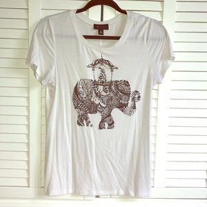 Cream Elephant Shirt